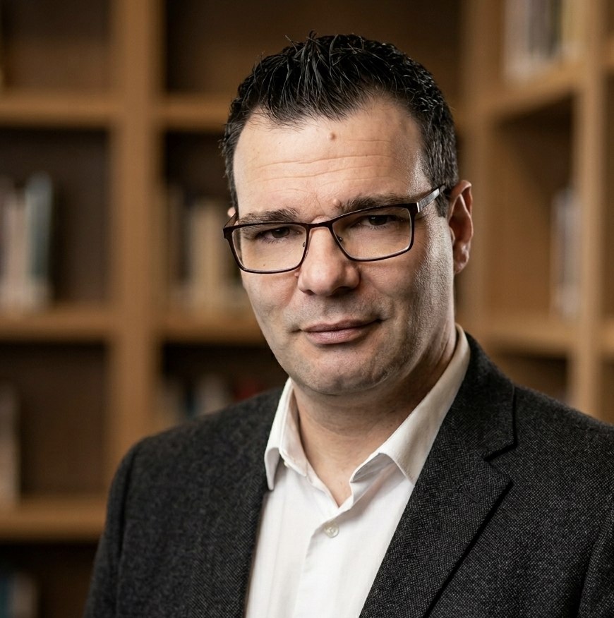 Portrait de Christophe Martinez, auteur du livre